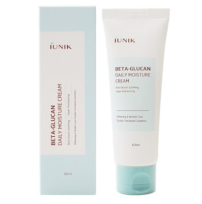 Iunik Beta-glucan Daily Moisture Cream 60ml - Skin Care Bd