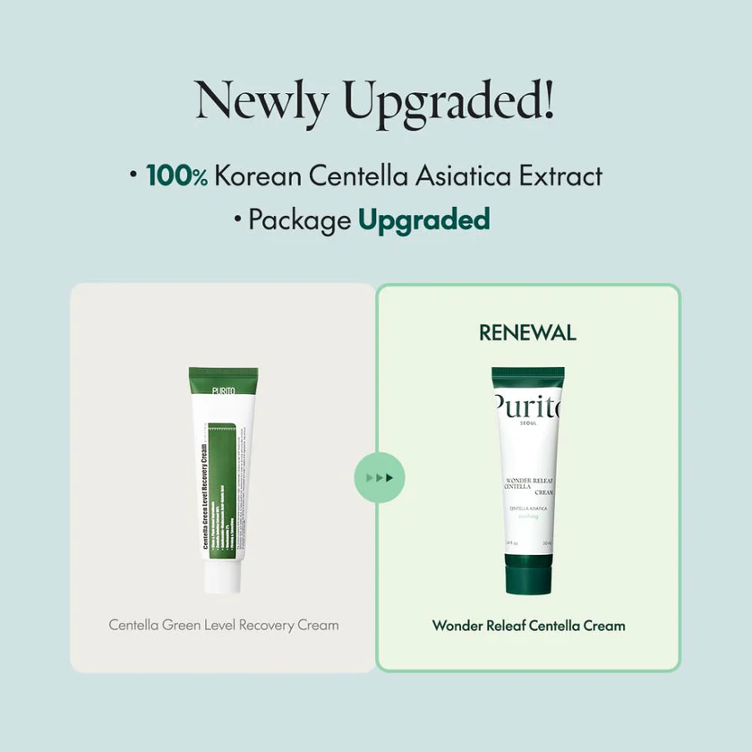 Purito Seoul Wonder Releaf Centella Cream 50ml - Image 2