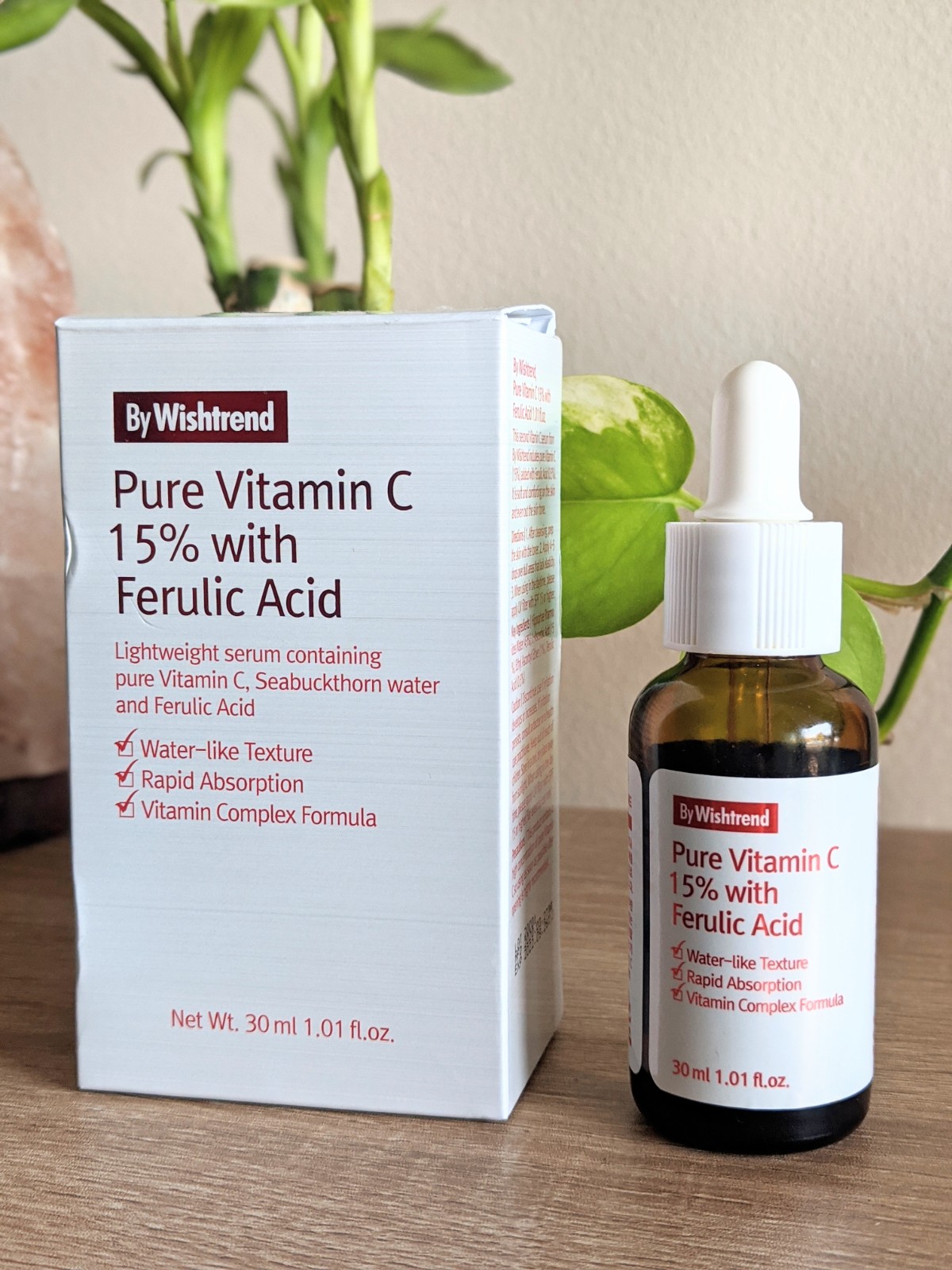 BY WISHTREND Pure Vitamin C 15 with Ferulic Acid 30ml Skin Care BD