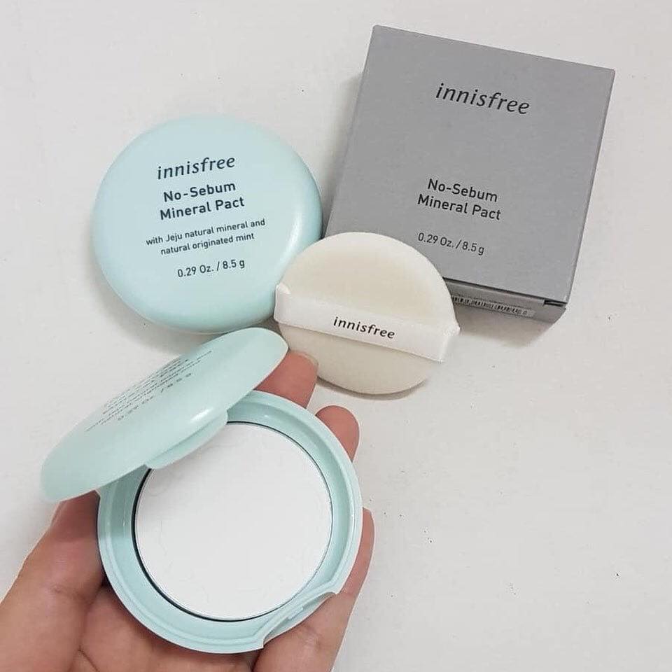 Innisfree No-Sebum Mineral Pact 8.5g - Skin Care BD
