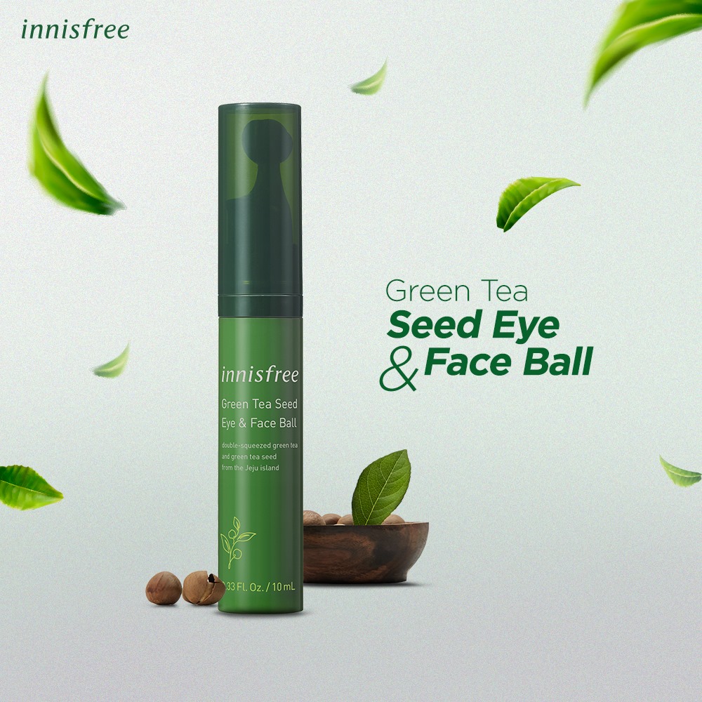 Innisfree Green Tea Seed Eye & Face Ball 10ml Skin Care BD