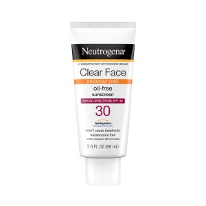 Neutrogena Clear Face Oil-Free Sunscreen SPF 30 (88ml)