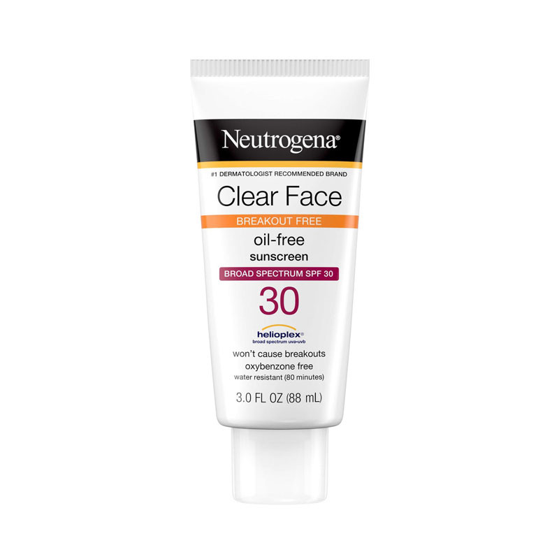 Neutrogena Clear Face Oil-Free Sunscreen SPF 30 (88ml)