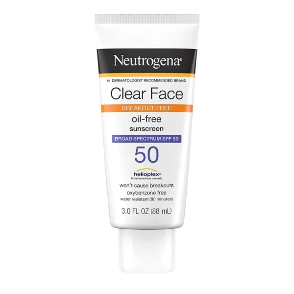 Neutrogena Clear Face Oil-Free Sunscreen SPF 30 (88ml)