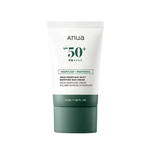 Anua Heartleaf Silky Moisture Sunscreen 50ml