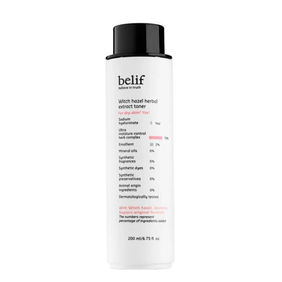 Belif witch hazel herbal extract toner 200ml