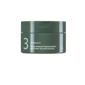 Numbuzin No.3 Pore & Makeup Cleansing Balm with Creen Tea and Charcoal 85g