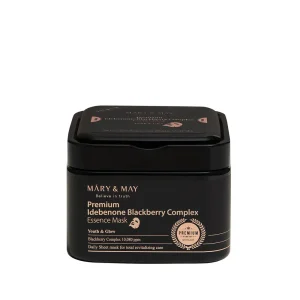 Mary&May Premium Idebenon Blackberry Complex Essence Mask (20EA)