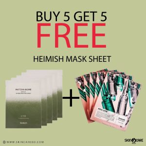 HEIMISH SHEET MASK BUY 5 GET 5 FREE