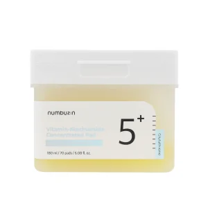 Numbuzin No.5 Vitamin-Niacinamide Concentrated Pad (70Pads)