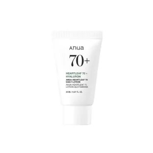 ANUA HEARTLEAF 70% DAILY LOTION 20ML MINI SIZE