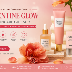 VALENTINE GLOW  SKINCARE GIFT SET!