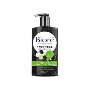 Bioré Charcoal deep pore Charcoal Cleanser 200ml