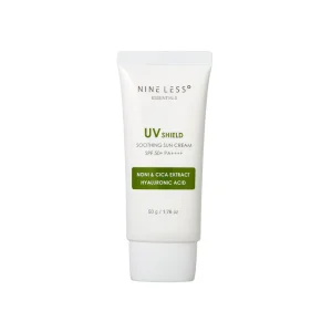 NINE LESS Essentials UV Shield Soothing Sun Cream SPF 50+ PA++++ 50g
