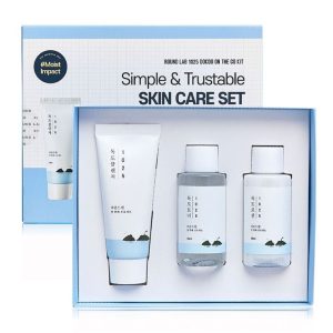 ROUND LAB On The Go Kit (Cleanser 40ml + Toner 50ml + Lotion 50ml)