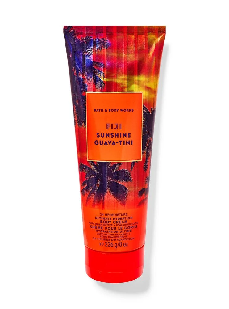 Bath & Body Fiji Sunshine Guava-Tini Ultimate Hydration Body Cream 226g