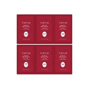 TIRTIR Mask Fit Red Cushion 6 Shade Trial Kit - 33N,37C,40N,43N,51N,55N