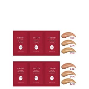 TIRTIR Mask Fit Red Cushion 6 Shade Trial Kit – 33C,33N,33W,34C,34N,34W