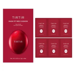 TIRTIR Mask Fit Red Cushion 6 Shade Trial Kit - 33N,37C,40N,43N,51N,55N