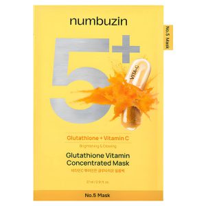 Numbuzin No.5+ Vitamin Spotlight Sheet Mask 27ml