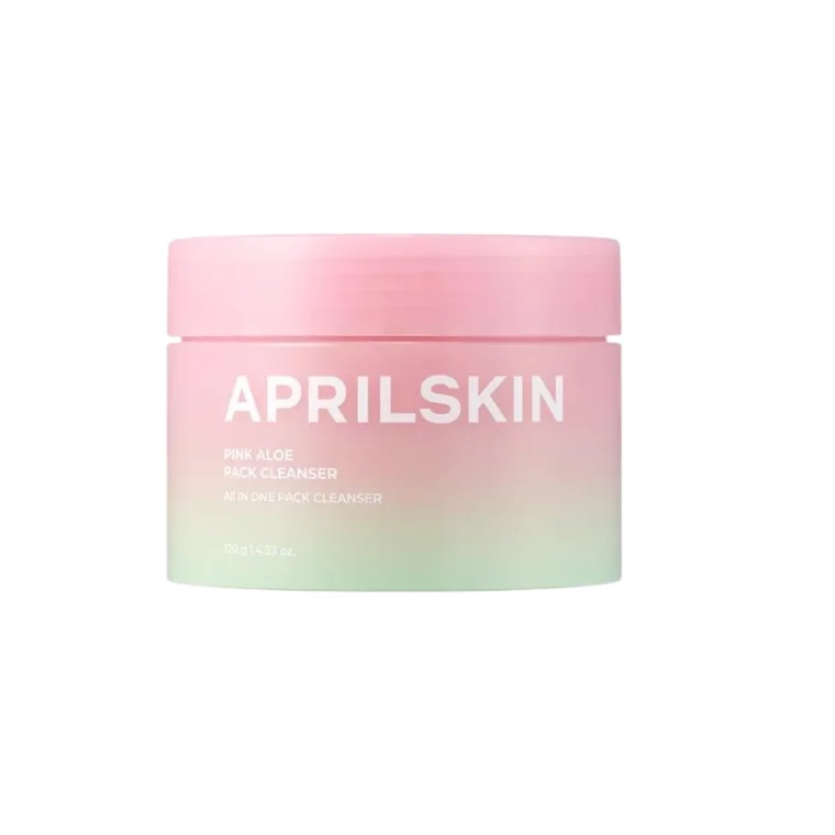 APRIL SKIN PINK ALOE PACK CLEANSER 120g