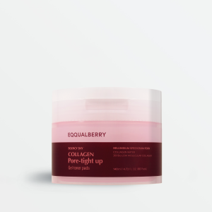 EQQUALBERRY Collagen Pore-Tight Up Gel Toner Pads 60Pads