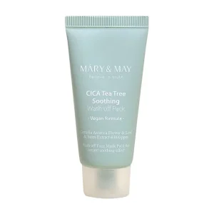 Mary&May Vegan CICA TeaTree Soothing Wash off Pack 30g