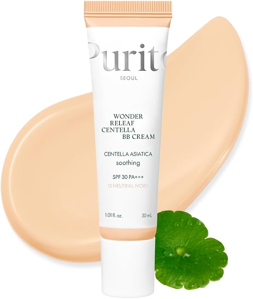 Purito Wonder Releaf Centella BB Cream SPF30 PA+++ (13 Neutral Ivory) 30ml