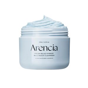 Arencia Fresh Blue Hyssop Rice Mochi Cleanser 120g
