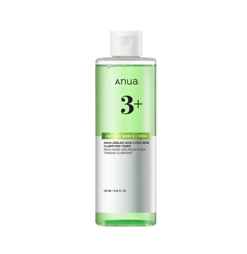 ANUA AZELAIC ACID 3 CICA SKIN CLARIFYING TONER 250ml