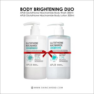 APLB BODY BRIGHTENING DUO (LOTION+BODY WASH)