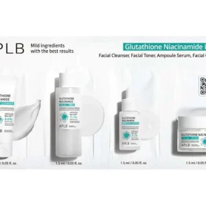 Aplb Glutathione Niacinamide Skin 4 Types Sachet Set Sample