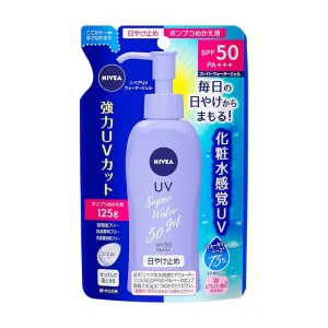 Nivea Sun Protect Super Water Gel Sunscreen SPF50 PA+++ 125g (Refill pack)
