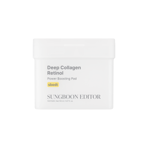 Sungboon Editor Deep Collagen Retinol Power Boosting Pad 190ml 100pcs