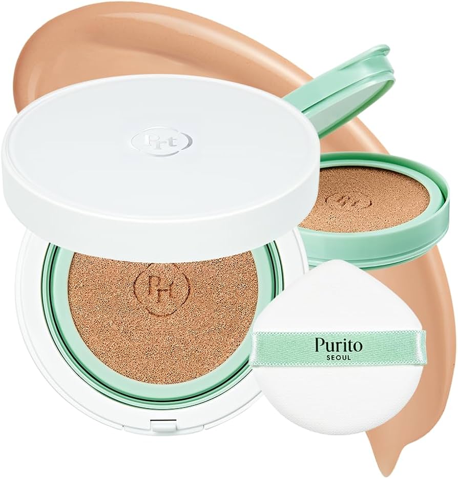 PURITO Wonder Releaf Centella BB Cushion (13 Neutral Ivory) 15g +Free Refill 15g - Image 2