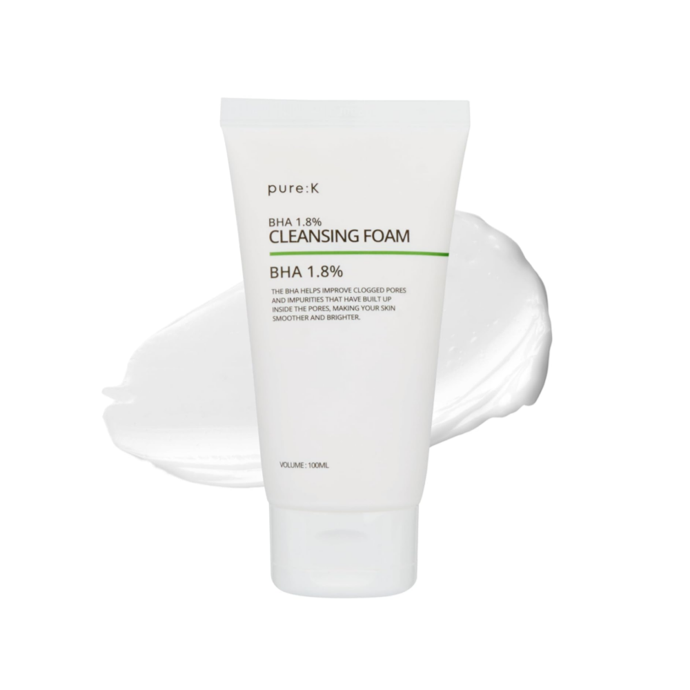 Pure:K BHA 1.8% Cleansing Foam 100ml