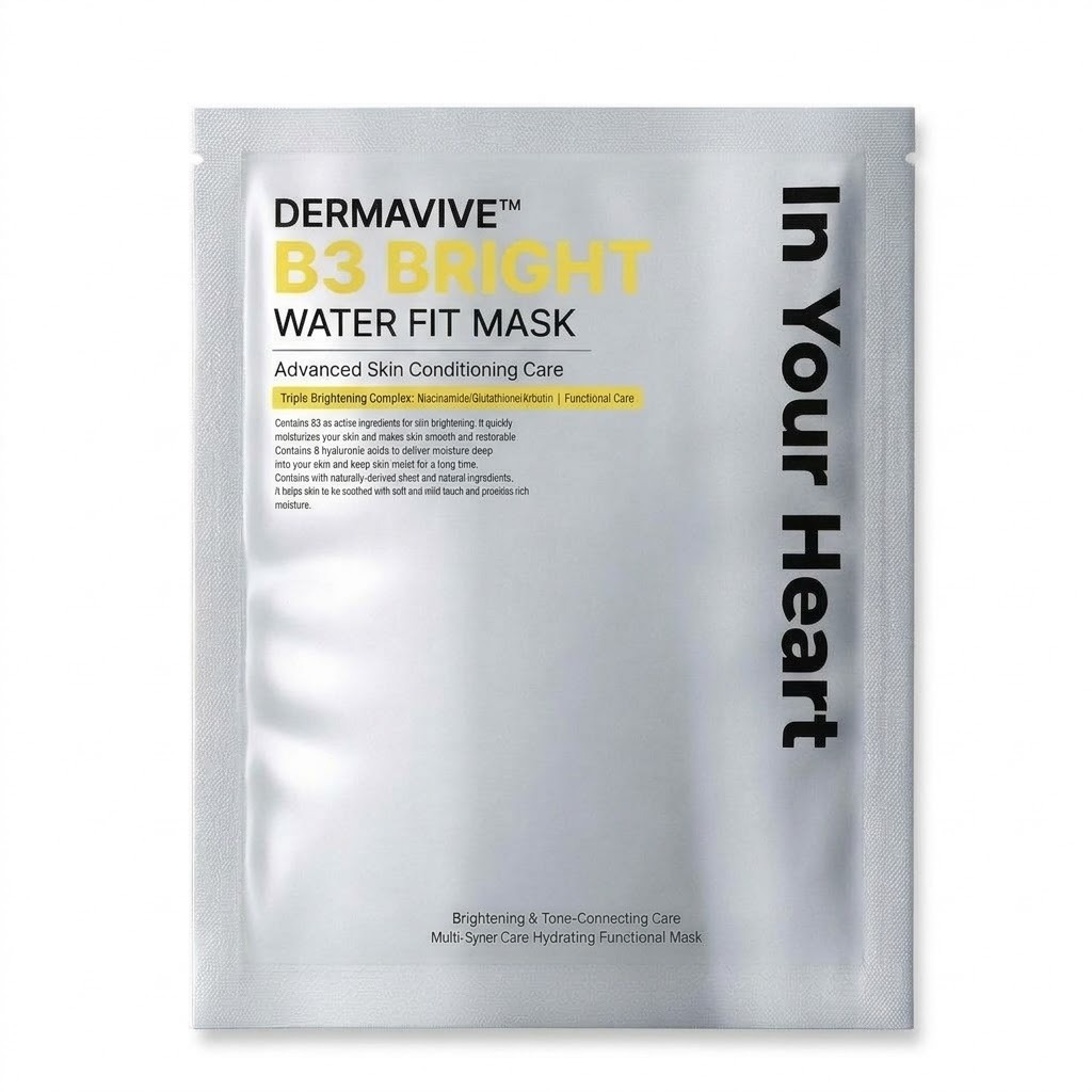 In Your Heart Dermavive B3 Bright Water Fit Mask 25ml